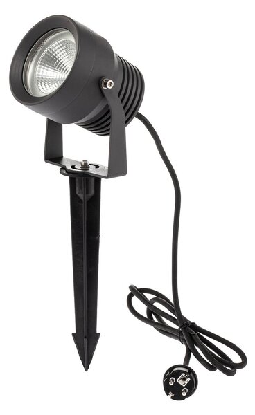 Zewnętrzna Lampa Lucande, Irina, szary, taras, metal, nowoczesny