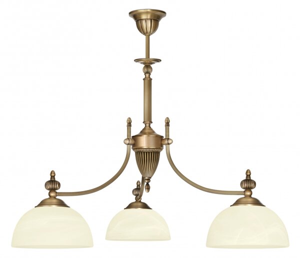 Klasyczna lampa mosiężna AK-S3D