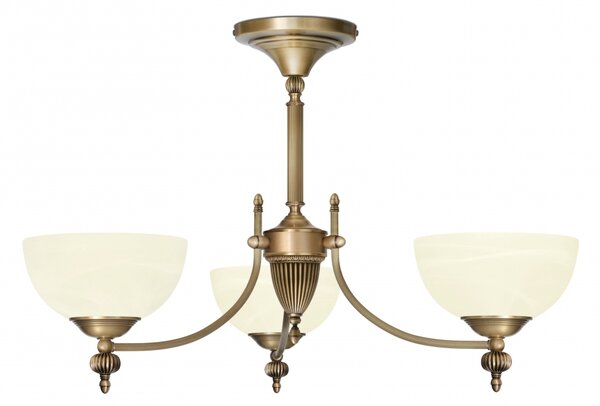 Klasyczna lampa z trzema kloszami AK-S3AK
