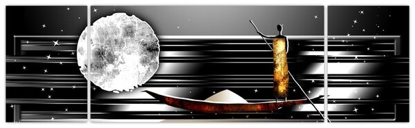 Obraz malarstwa z epoki starożytnej (170x50 cm)