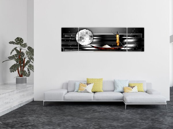 Obraz malarstwa z epoki starożytnej (170x50 cm)