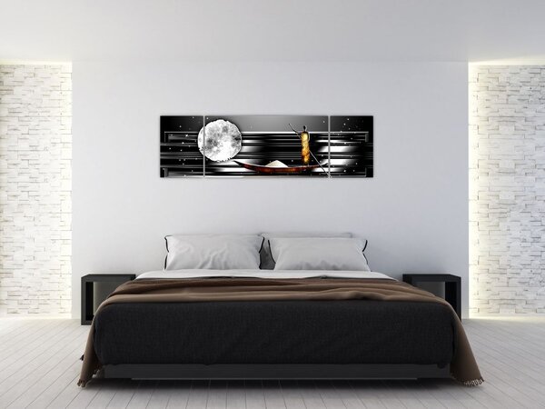 Obraz malarstwa z epoki starożytnej (170x50 cm)