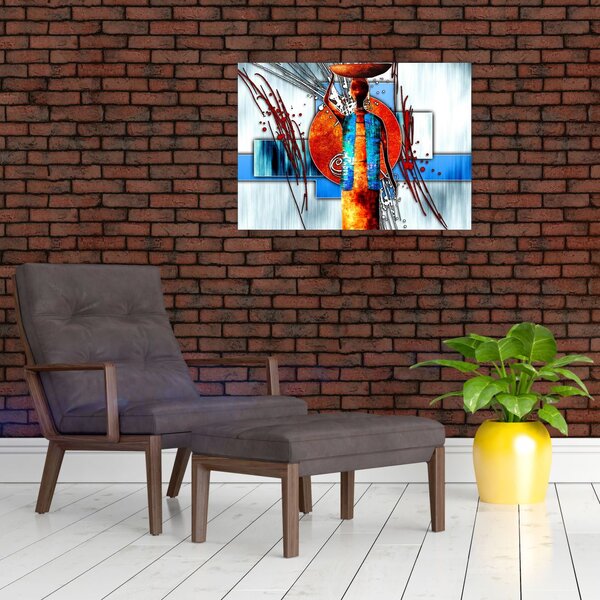 Obraz przedstawiający starożytną osobę (70x50 cm)