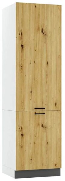 Wysoki podwójny słupek kuchenny dąb artisan P8-K64