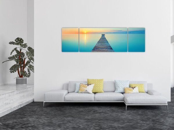 Obraz - Molo do nieskończoności (170x50 cm)