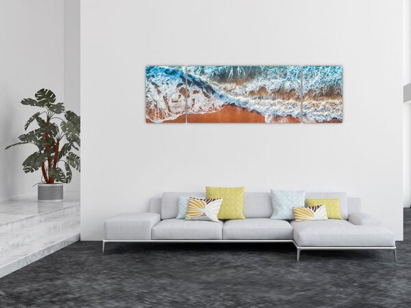 Obraz plaży morskiej (170x50 cm)
