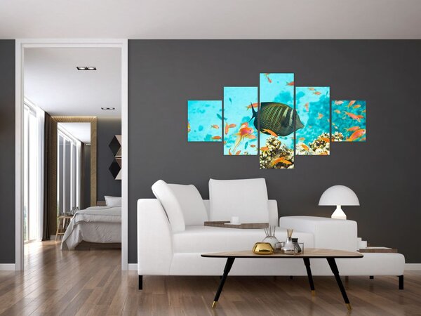 Obraz podwodnego świata (125x70 cm)