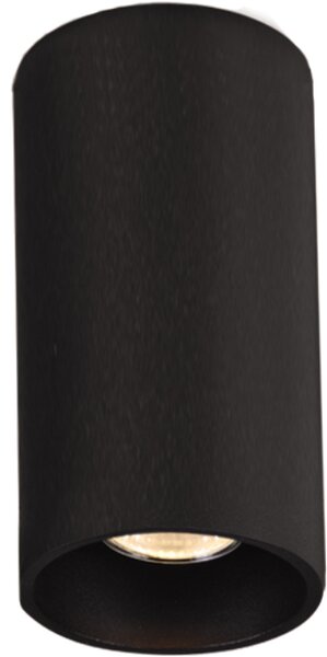 Czarny downlight punktowa tuba GU10 25cm K-4234 z serii ALU BLACK