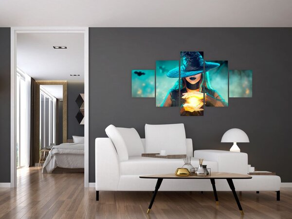 Obraz czarownicy (125x70 cm)