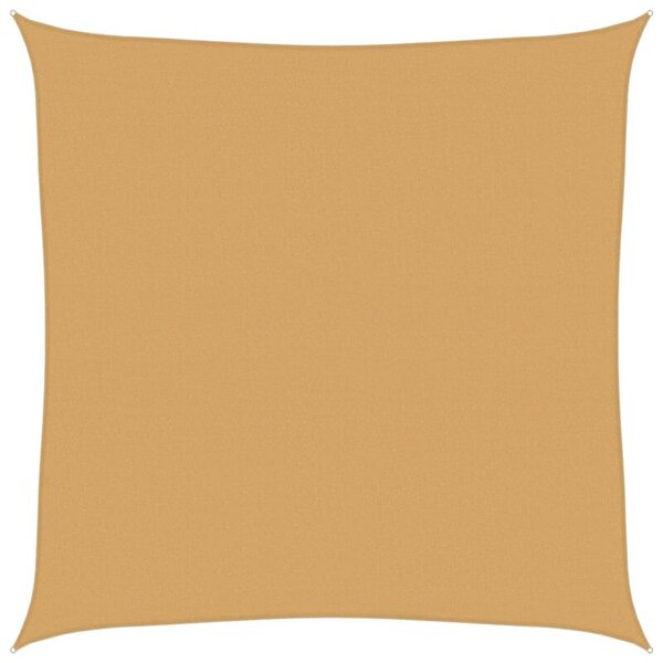 Żagiel przeciwsłoneczny, 160 g/m², piaskowy, 5x5 m, hdpe