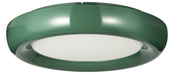 Lampy sufitowe Lindby, Lennox, ściemnialny, zielony, salon, metal, nowoczesny
