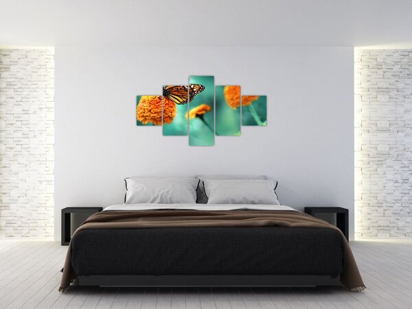 Obraz motyla (125x70 cm)