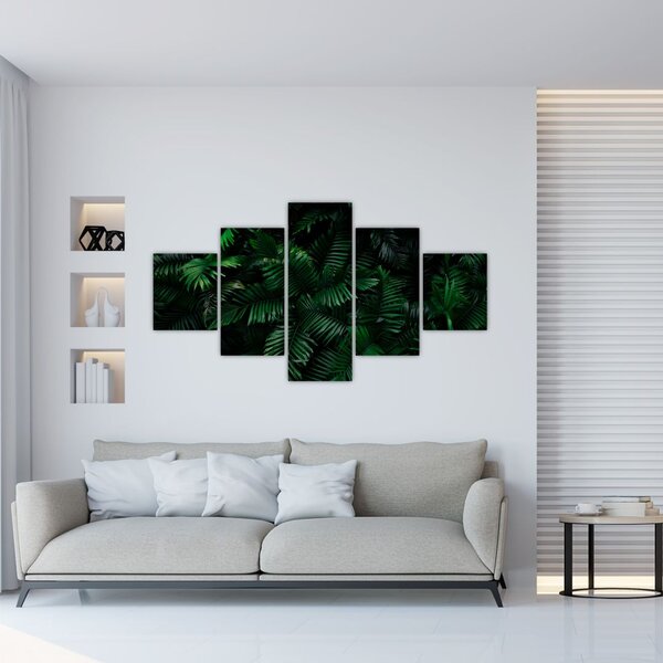 Obraz - Paprocie tropikalne (125x70 cm)
