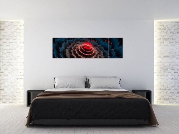 Obraz abstrakcji (170x50 cm)