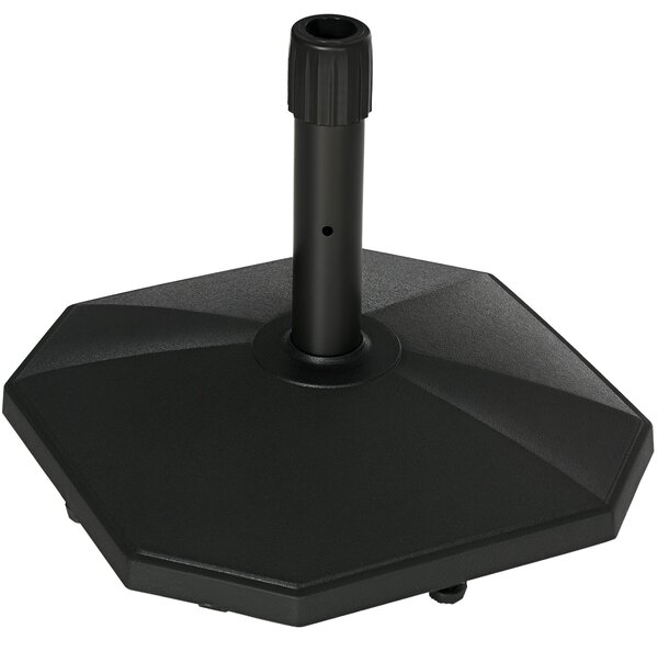 Stojak na parasol Outsunny, 18 kg, do ogrodu, z moliwoci napenienia cementem