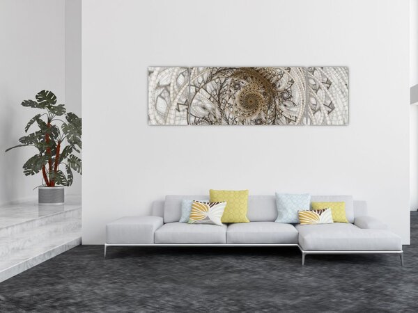 Obraz ozdobnej sztuki (170x50 cm)