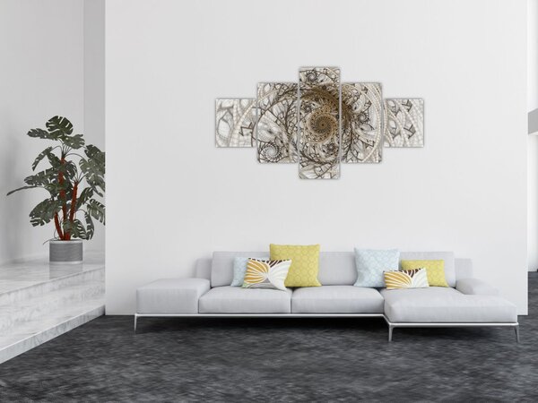 Obraz ozdobnej sztuki (125x70 cm)