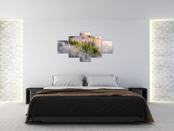 Obraz górskiego krajobrazu (125x70 cm)