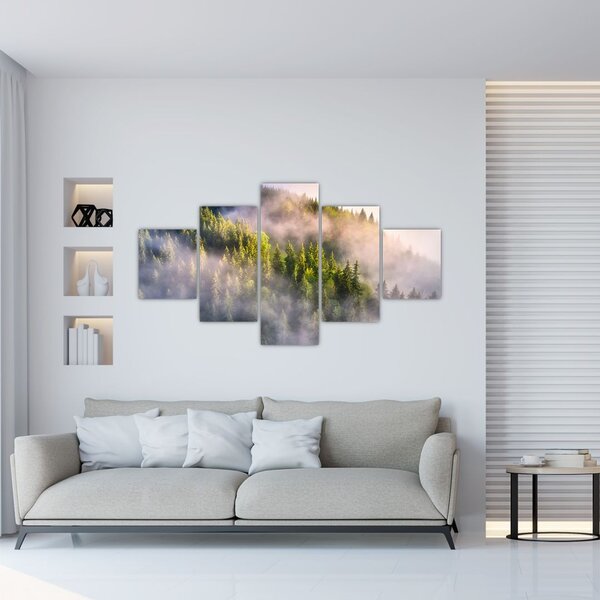 Obraz górskiego krajobrazu (125x70 cm)