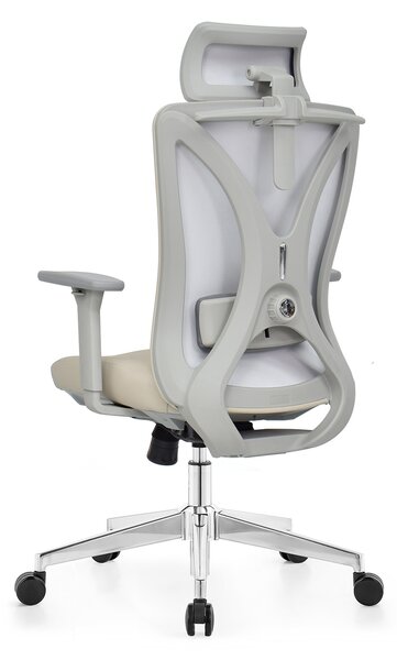 Fotel biurowy ergonomiczny ANGEL GelatO Szary