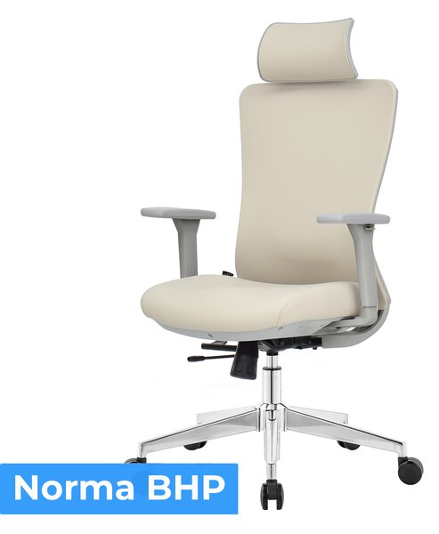 Fotel biurowy ergonomiczny ANGEL GelatO Szary