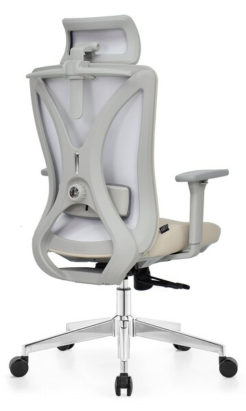 Fotel biurowy ergonomiczny ANGEL GelatO Szary