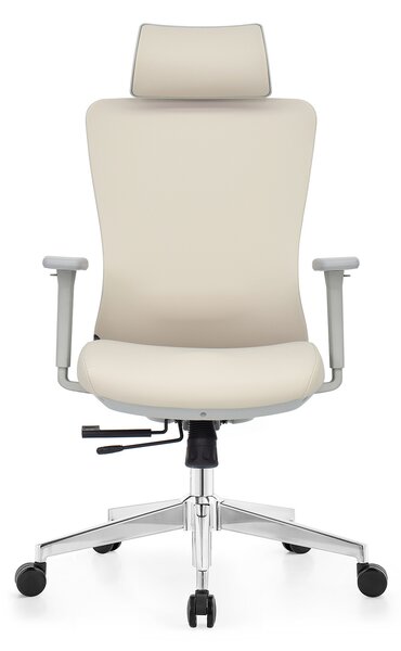 Fotel biurowy ergonomiczny ANGEL GelatO Szary
