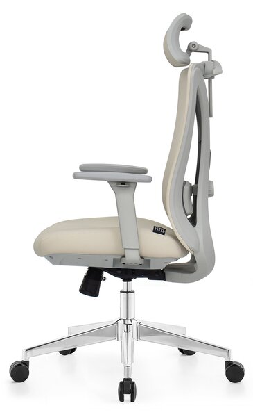 Fotel biurowy ergonomiczny ANGEL GelatO Szary