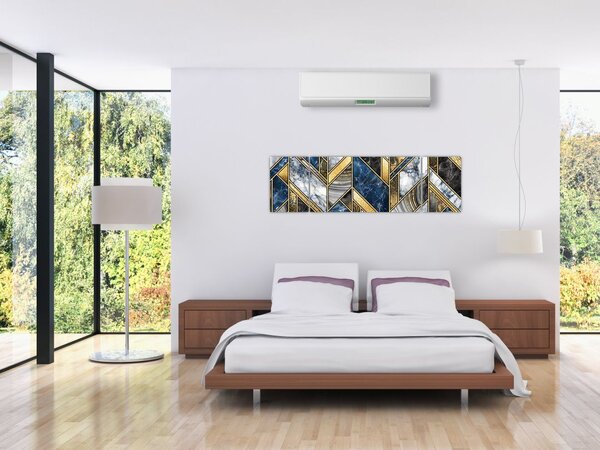 Obraz abstrakcji artystycznej (170x50 cm)