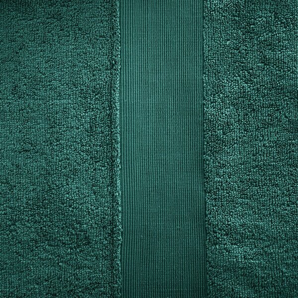 Ciemnozielone bawełniane ręczniki frotte zestaw 2 szt. 30x30 cm Anti-Bacterial – Catherine Lansfield