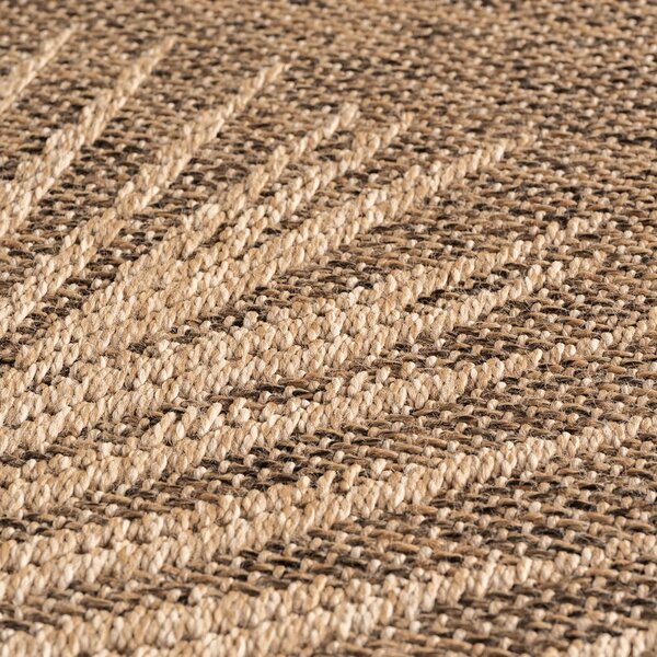 Brązowy dywan odpowiedni na zewnątrz 80x150 cm Timber 1403 – Ayyildiz Carpets