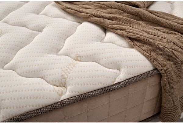 Twardy/średnio twardy piankowy materac dwustronny 180x200 cm CASHMERE GRAND CLASS – Moonia