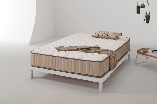 Twardy/średnio twardy piankowy materac dwustronny 180x200 cm CASHMERE GRAND CLASS – Moonia