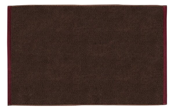 Brązowy dywanik łazienkowy z bio bawełny 50x80 cm Soft – Mette Ditmer Denmark