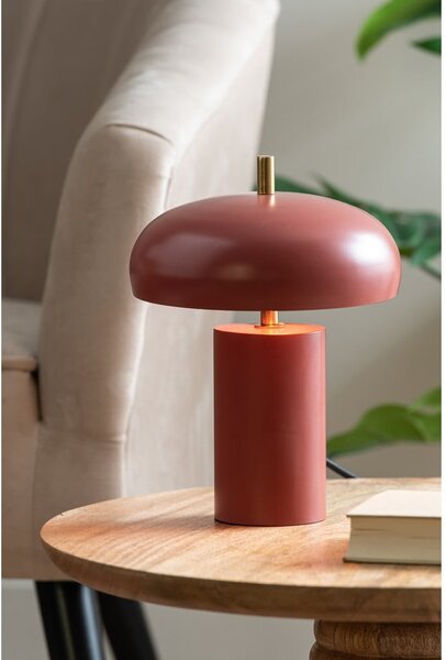 Jasnoczerwona lampa stołowa (wysokość 24 cm) Joya – Leitmotiv