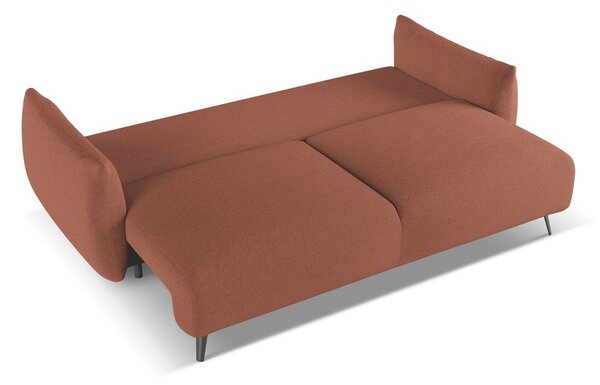 Różowa sofa 230 cm Malie – Makamii