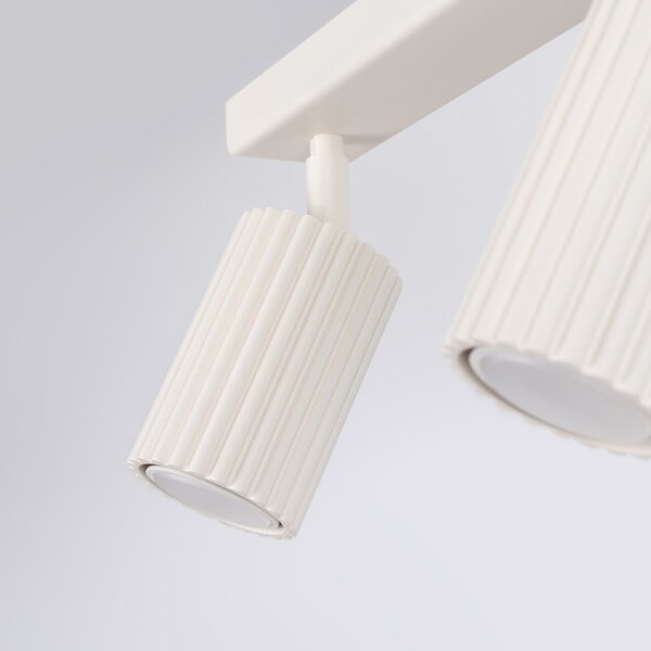 Kremowa lampa punktowa 6,5x45 cm Gleam – Sollux