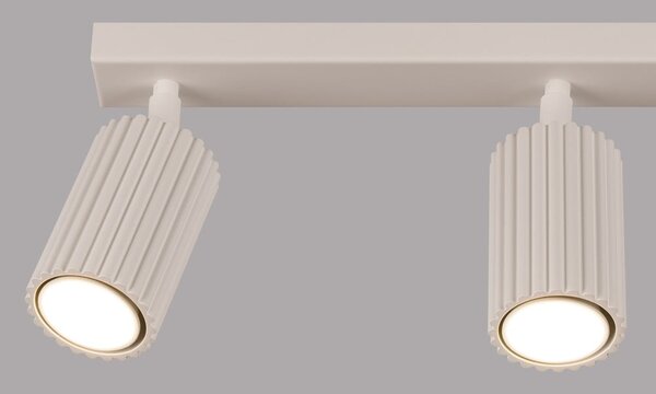 Kremowa lampa punktowa 6,5x45 cm Gleam – Sollux