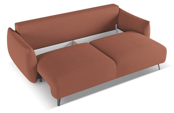 Różowa sofa 230 cm Malie – Makamii