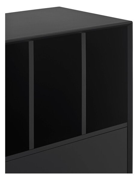 Czarna komoda 166x98x45 cm Platt – Teulat