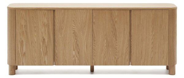 Komoda w dekorze jesionu w naturalnym kolorze 200x79x40 cm Salaya – Kave Home