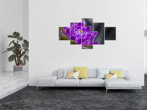 Obraz kwiatu (125x70 cm)