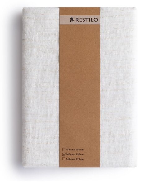 Kremowa zasłona 140x250 cm Drimar – Restilo
