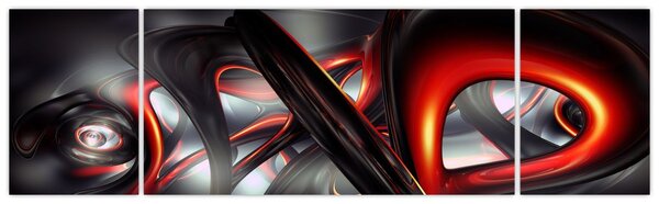 Obraz abstrakcji (170x50 cm)