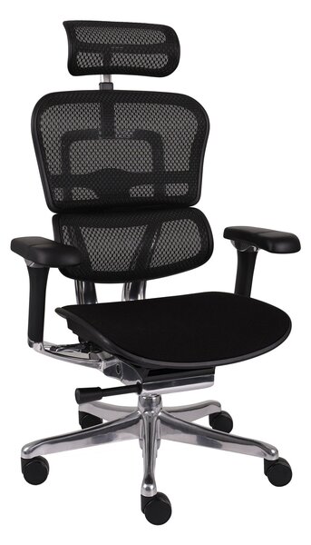 Fotel biurowy Ergohuman 2 Elite Pro BT Black tapicerowany
