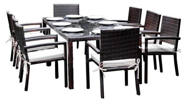 Duży zestaw stołowy OMBROSO GRANDE dla 8 osób