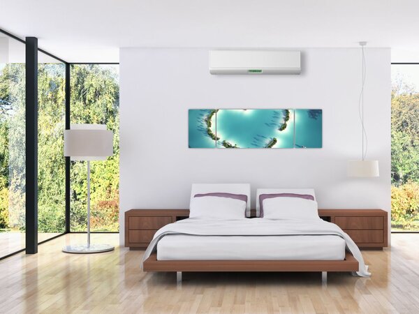 Obraz - Wyspy serca (170x50 cm)