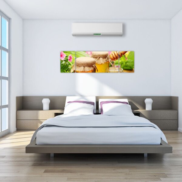 Obraz miodu (170x50 cm)