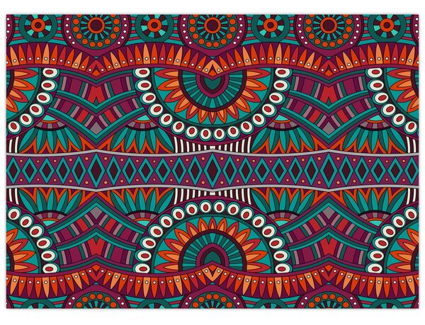 Obraz abstrakcji ozdobnej (70x50 cm)