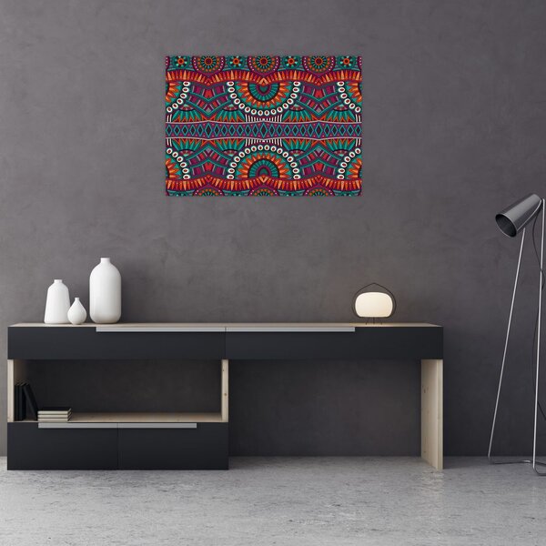 Obraz abstrakcji ozdobnej (70x50 cm)